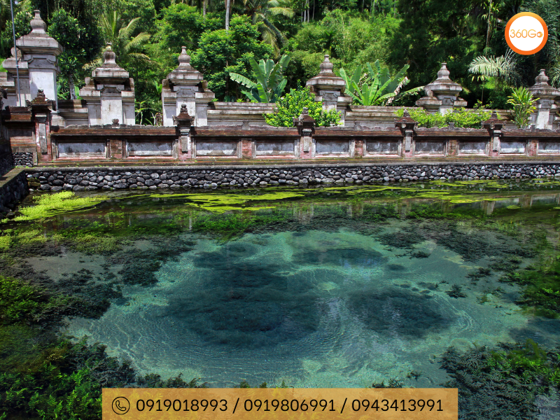 Đền Tirta Empul được xây dựng vào năm 962 sau Công Nguyên - Du lịch 360Go